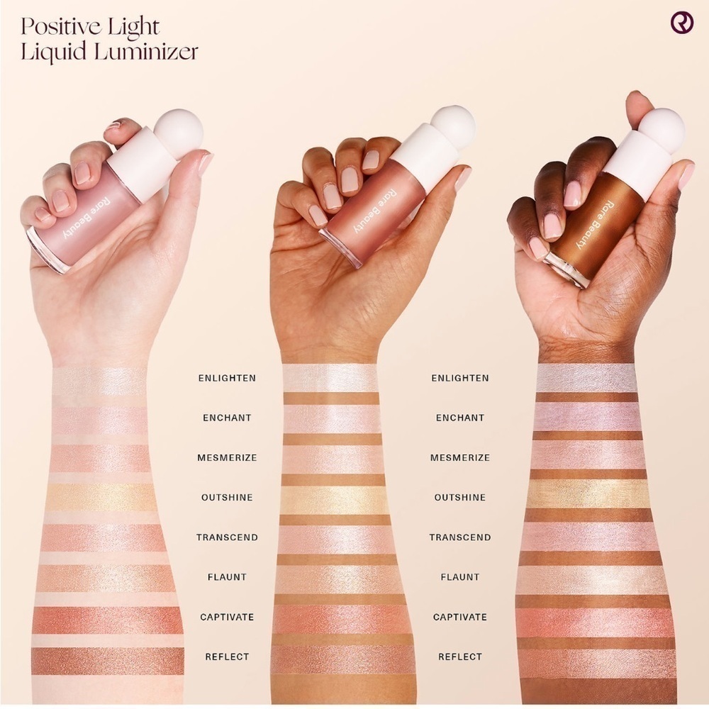 RARE BEAUTY BY SELENA GOMEZ- Positive Light Liquid Luminizer Highlight - Picture 3 of 8
